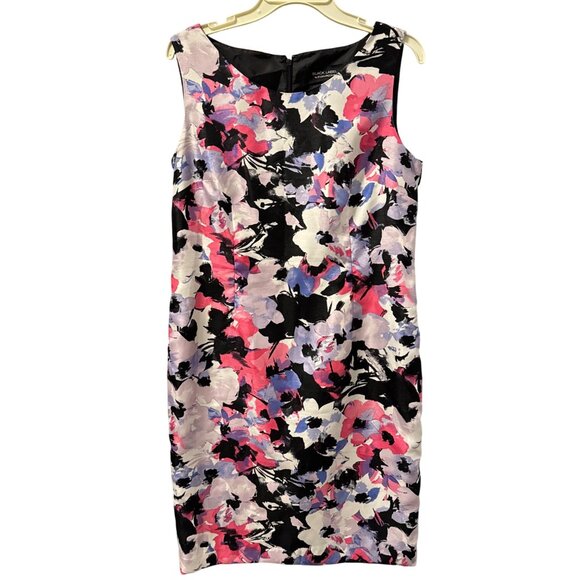 Evan-Picone Womens Floral Print Dress / Jacket Set Size 12 Outfit Set - Picture 7 of 12